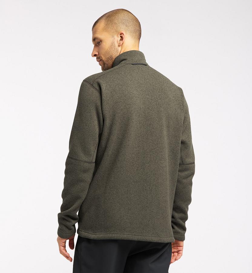 Haglöfs Mens Swook Fleece Navy New Zealand 85260UJKN